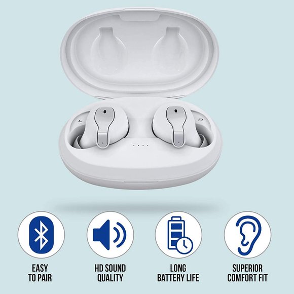 Wireless Earbuds with Wire Charging Case - Picture 5 of 6